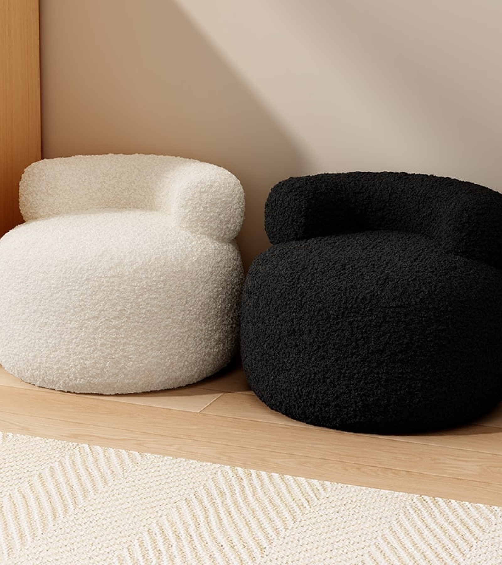 LOVA – Yumuşak Form Dairesel Puf Koltuk LOVA – Yumuşak Form Dairesel Puf Koltuk