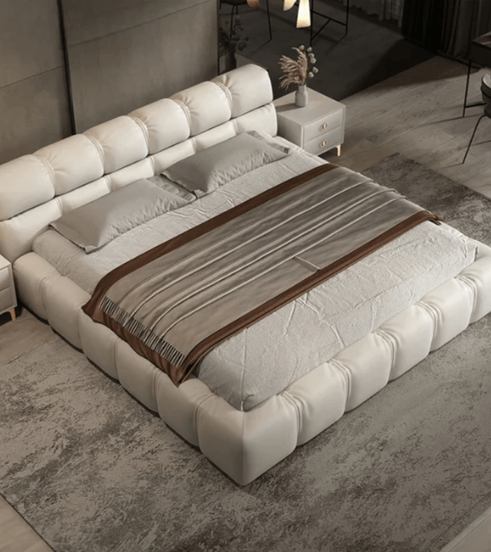 LUSSO — Puffy Lüks Depolama Alanlı Yatak LUSSO — Puffy Lüks Depolama Alanlı Yatak